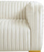 Ravish Cream Velvet Loveseat - 640Cream-L - Vega Furniture