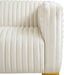 Ravish Cream Velvet Sofa - 640Cream-S - Vega Furniture