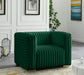 Ravish Green Velvet Chair - 640Green-C - Vega Furniture