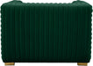 Ravish Green Velvet Chair - 640Green-C - Vega Furniture