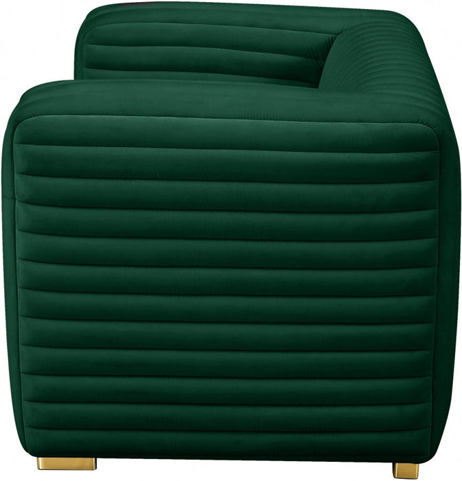 Ravish Green Velvet Chair - 640Green-C - Vega Furniture