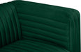 Ravish Green Velvet Loveseat - 640Green-L - Vega Furniture