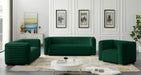 Ravish Green Velvet Sofa - 640Green-S - Vega Furniture