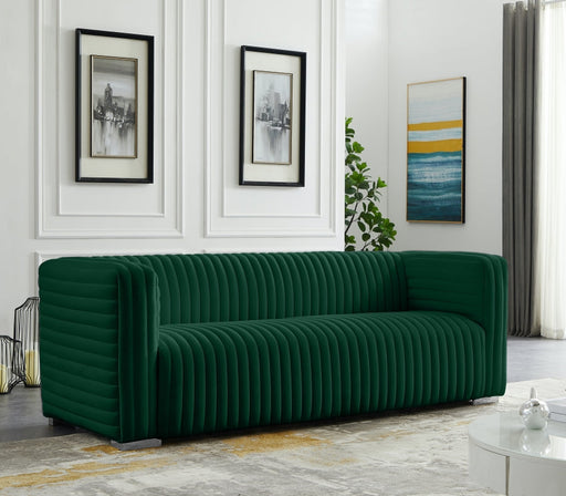 Ravish Green Velvet Sofa - 640Green-S - Vega Furniture