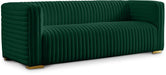 Ravish Green Velvet Sofa - 640Green-S - Vega Furniture