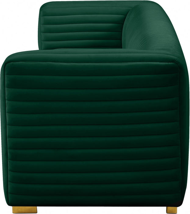 Ravish Green Velvet Sofa - 640Green-S - Vega Furniture