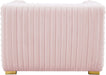 Ravish Pink Velvet Chair - 640Pink-C - Vega Furniture