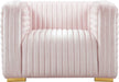 Ravish Pink Velvet Chair - 640Pink-C - Vega Furniture