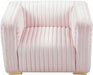 Ravish Pink Velvet Chair - 640Pink-C - Vega Furniture