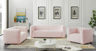 Ravish Pink Velvet Loveseat - 640Pink-L - Vega Furniture