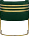 Rays Green Velvet Accent Chair - 533Green - Vega Furniture