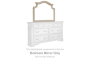 Realyn Chipped White Bedroom Mirror (Mirror Only) - B743-36 - Vega Furniture