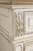Realyn Chipped White Footboard Storage Platform Bedroom Set - SET | B743-54S | B743-57 | B743-196 | B743-93 | B743-46 - Vega Furniture