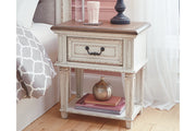 Realyn Chipped White Nightstand - B743-91 - Vega Furniture