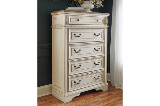 Realyn Two-tone Chest of Drawers - B743-46 - Vega Furniture