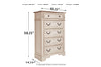 Realyn Two-tone Chest of Drawers - B743-46 - Vega Furniture