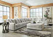 Regent Park Pewter 6-Piece Sectional - SET | 1440464 | 1440465 | 1440477 | 1440446(3) - Vega Furniture