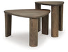 Reidport Grayish Brown Accent Coffee Table (Set of 2) - A4000604 - Vega Furniture