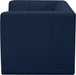 Relax Blue Velvet Modular 68" Sofa - 650Navy-S68 - Vega Furniture