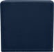 Relax Blue Velvet Modular Armless Chair - 650Navy-Armless - Vega Furniture