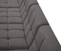 Relax Grey Velvet Modular 128" Sofa - 650Grey-S128 - Vega Furniture