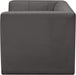 Relax Grey Velvet Modular 68" Sofa - 650Grey-S68 - Vega Furniture