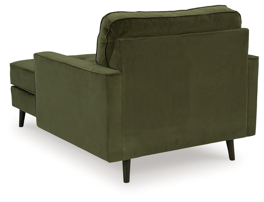 Reveon Lakes Olive Chaise - 2640415 - Vega Furniture