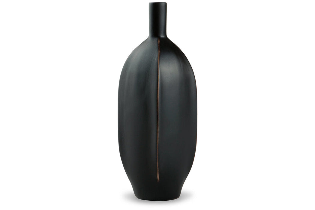 Rhaveney Black Vase, Set of 3 - A2000550 - Vega Furniture