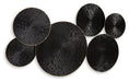 Rhetlen Black/Gold Finish Wall Decor - A8010301 - Vega Furniture