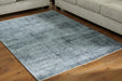 Rhysill Teal 8' x 10' Rug - R405981 - Vega Furniture