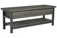 Rhyson Brown Storage Bench - A3000313 - Vega Furniture
