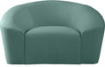 Riley Green Velvet Chair - 610Mint-C - Vega Furniture