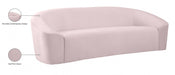 Riley Pink Velvet Sofa - 610Pink-S - Vega Furniture