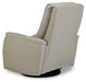Riptyme Dove Gray Swivel Glider Recliner - 4640461 - Vega Furniture