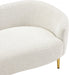 Ritz Boucle Fabric Sofa Cream - 477Cream-S - Vega Furniture