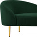 Ritz Boucle Fabric Sofa Green - 477Green-S - Vega Furniture