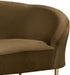 Ritz Brown Velvet Chair - 659Brown-C - Vega Furniture