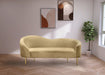 Ritz Camel Velvet Loveseat - 659Camel-L - Vega Furniture