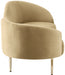 Ritz Camel Velvet Sofa - 659Camel-S - Vega Furniture