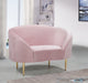 Ritz Pink Velvet Chair - 659Pink-C - Vega Furniture