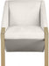 Rivet Cream Accent Chair - 593Cream - Vega Furniture