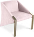 Rivet Pink Accent Chair - 593Pink - Vega Furniture