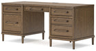 Roanhowe Brown 68" Home Office Desk - H769-21 - Vega Furniture