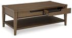 Roanhowe Brown Coffee Table - T769-1 - Vega Furniture