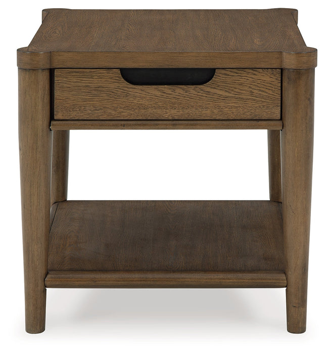 Roanhowe Brown End Table - T769-3 - Vega Furniture