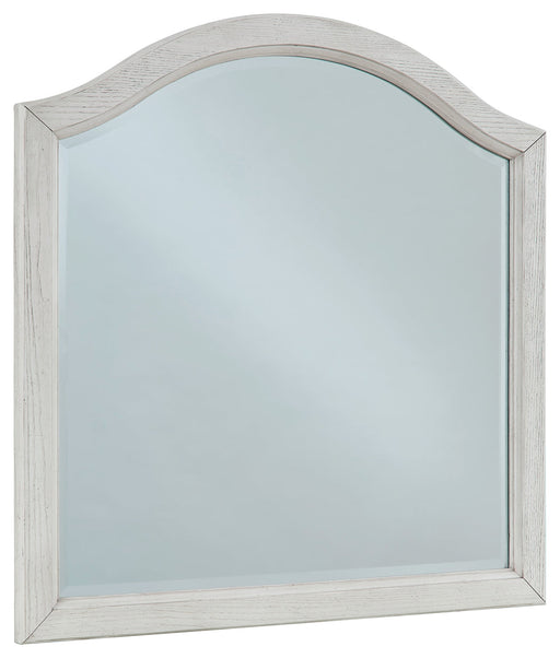 Robbinsdale Antique White Bedroom Mirror (Mirror Only) - B742-26 - Vega Furniture