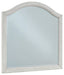 Robbinsdale Antique White Bedroom Mirror (Mirror Only) - B742-26 - Vega Furniture