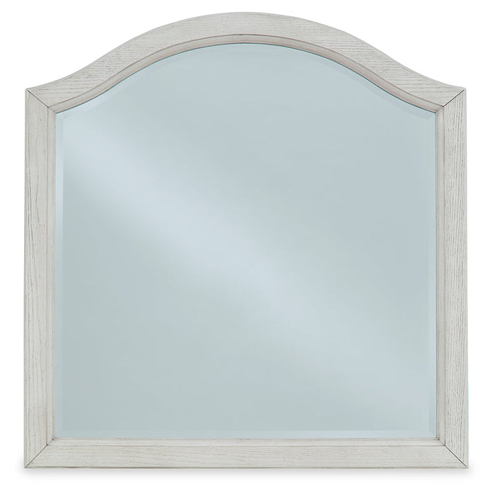 Robbinsdale Antique White Bedroom Mirror (Mirror Only) - B742-26 - Vega Furniture