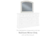 Robbinsdale Antique White Bedroom Mirror (Mirror Only) - B742-36 - Vega Furniture