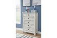 Robbinsdale Antique White Chest of Drawers - B742-45 - Vega Furniture